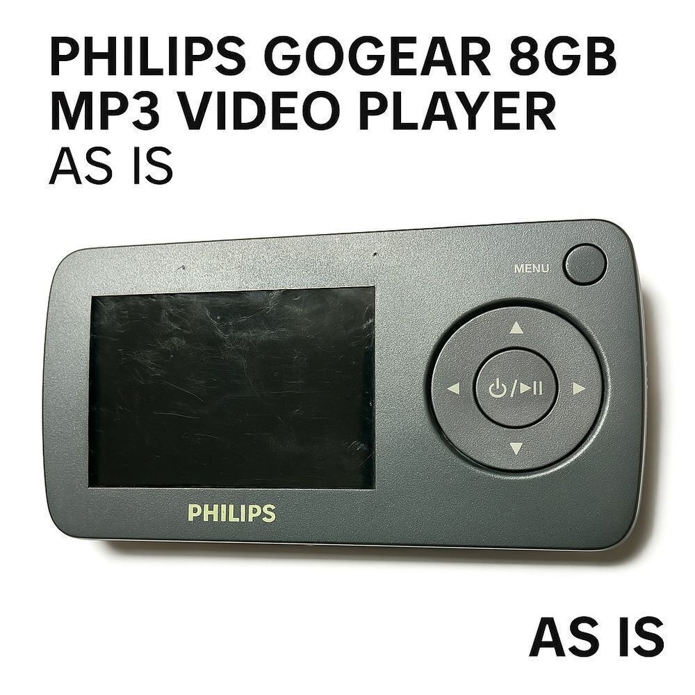 Philips GoGear 8GB MP3 Video Player – As Is
